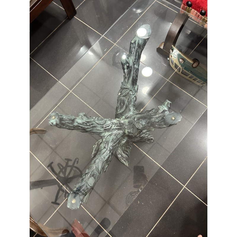 MESA CENTRO OLIVO AZUL