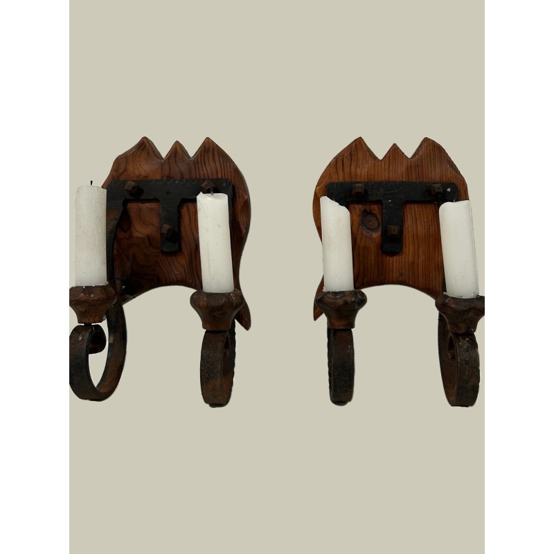 APLIQUES HIERRO Y MADERA