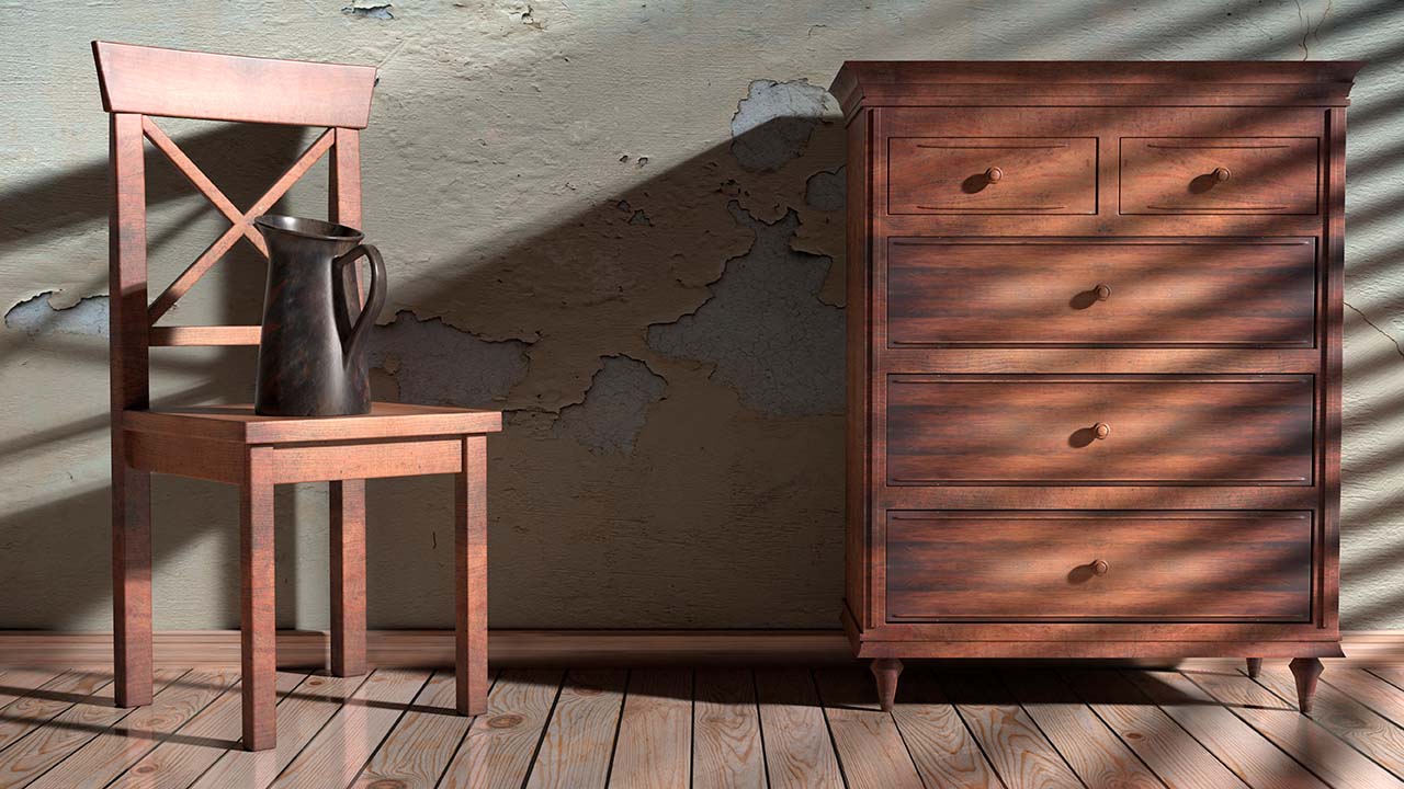 Silla rústica - Antigúedades en Alfafar